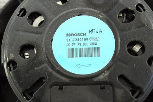 3137230190 ELETTROVENTOLA KIA SOUL 1.6 D 100KW 6M 5P (2017) RICAMBIO USATO - Foto 2