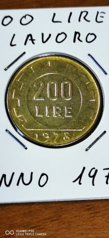 200 LIRE LAVORO ANNO 1978 - Foto 2