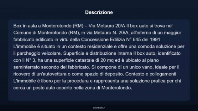 Immobile in asta di 20 m² in vendita a Monterotondo - Foto 10