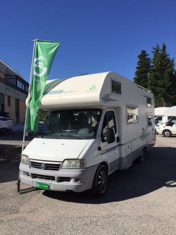 CAMPER ADRIA DUCATO MANSARDATO LETTO CASTELLO POSTI 7 DOPPIA DINETTE GENERALI USATO - Foto 2