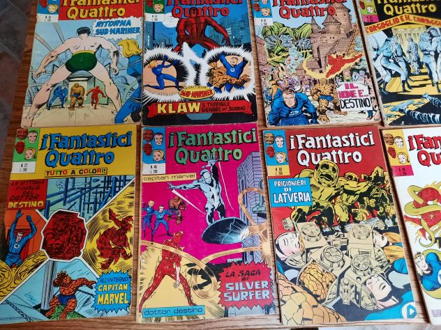 Fumetti FANTASTICI QUATTRO editoriale Corno primi anni 70 - Foto 4