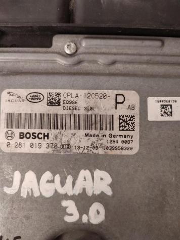 CENTRALINA MOTORE JAGUAR XF Serie CPLA-12C520-P 0281019378 diesel 2993 (0811) - Foto 2
