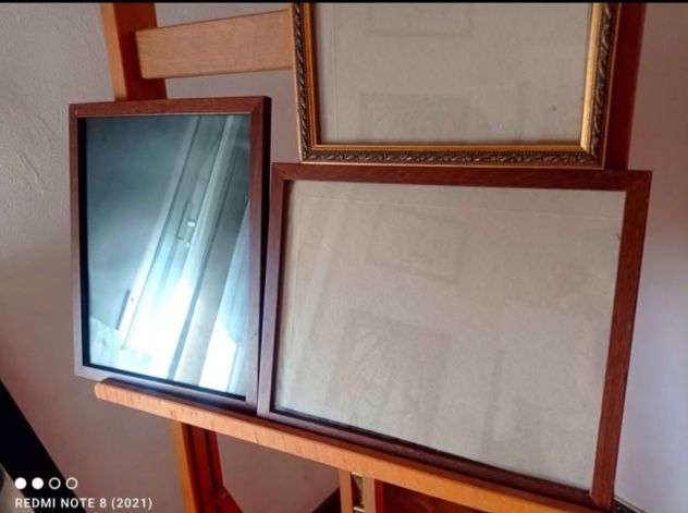 10 Cornici in legno. ~ anni 70 - Foto 2