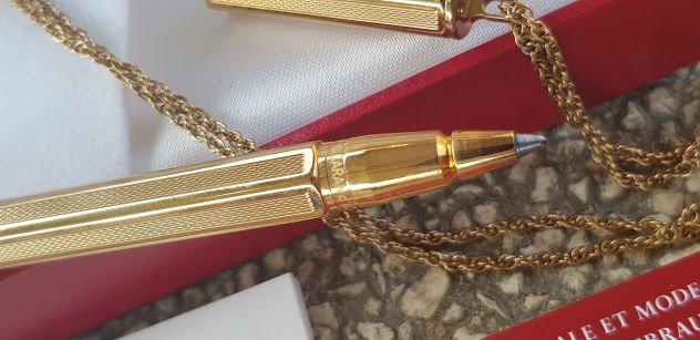 Roller Caran d'Ache Gold Plated  vintage - Foto 7