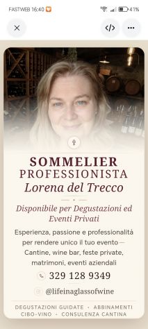 Sommelier per eventi privati