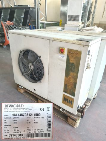 murale freezer vetrato con motore usato - Foto 4
