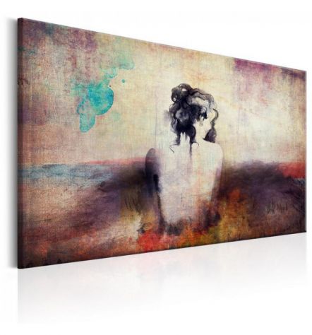 Quadro Donna Di Spalle Cm. 90x60 E 120x80 - ARREDALACASA