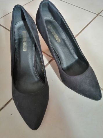 scarpe dècollete' in camoscio - Foto 3