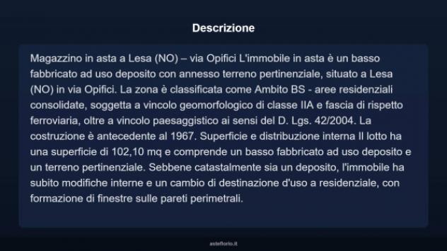 Immobile in asta di 102 m² in vendita a Lesa - Foto 10