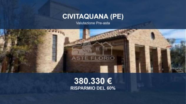 Immobile in asta di 718 m², box auto in vendita a Civitaquana