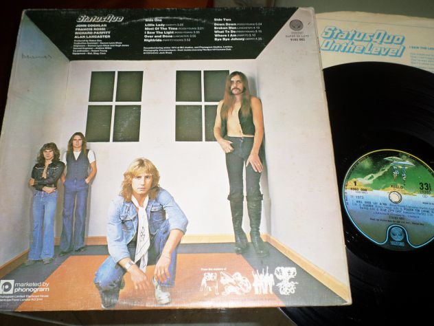 STATUS QUO - On The Level - LP / 33 giri 1975 Gatefold Vertigo - Foto 2
