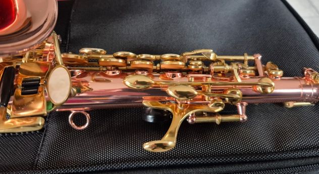 Sax Soprano CURVO YANAGISAWA SC 992 Style Fusto in RAME Nuovo (Garanzia) - Foto 8