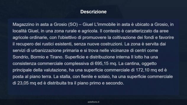 Immobile in asta di 172 m² in vendita a Grosio - Foto 8