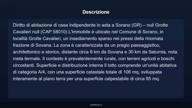 Immobile in asta di 106 m² in vendita a Sorano - Foto 3