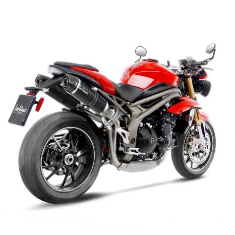 Terminale di scarico per Triumph speed triple 1050 Mivv X-M5 Gp Suono Leovince - Foto 3