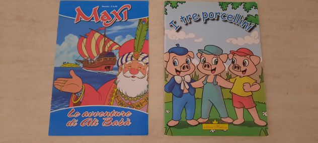 LIBRO:CUCCIOLO NEI CAMPI & NEI BOSCHI + I TRE PORCELLINI E LE AVV. DI ALI’ BABA' - Foto 9