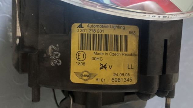 Faro anteriore SX Mini R50 del 2006 (6961345) - Foto 3