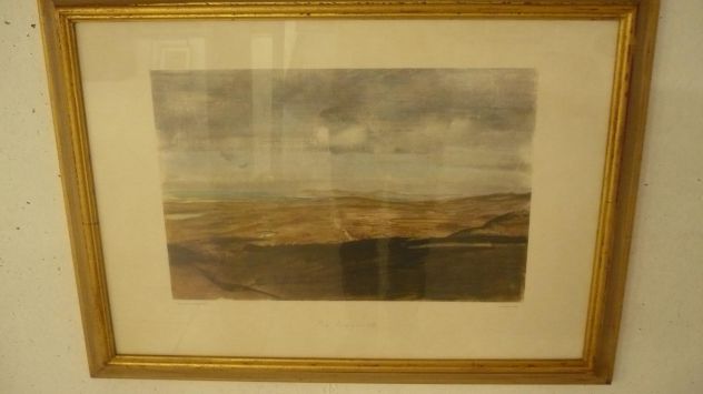Stampa di Pietro Annigoni PAESAGGIO IRLANDESE - Foto 4