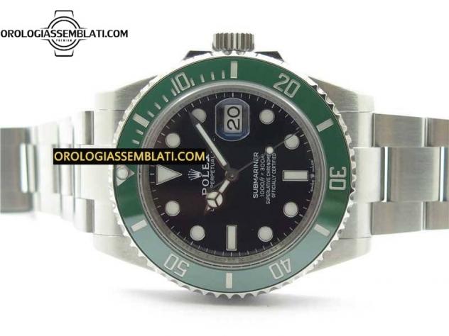 Rolex Replica SUBMARINER 41MM 126610 LV KERMIT 904L ACCIAIO 1:1 MIGLIOR EDIZIONE 3235 - Foto 2