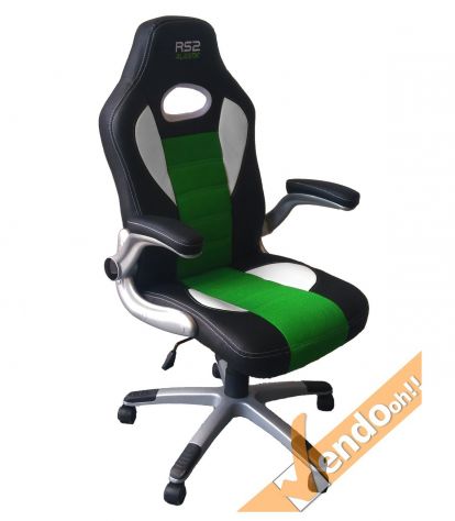 Poltrona Gamer PROFESSIONAL RS2 Verde/nero - Foto 2