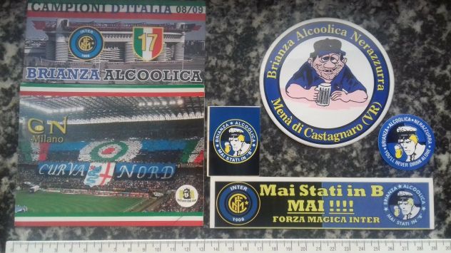 ADESIVI CURVA NORD MILANO