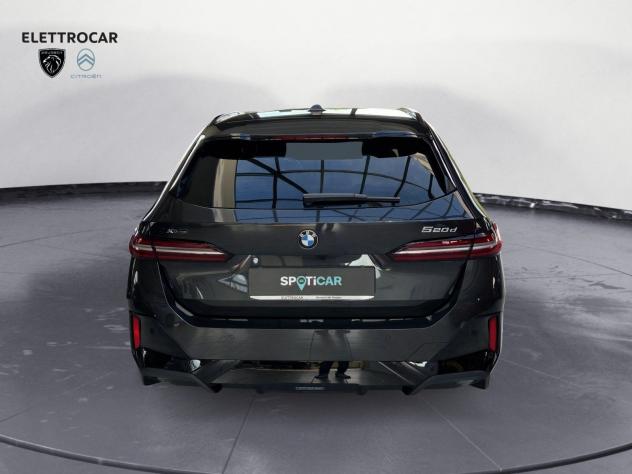 BMW Serie 5 520d 48V hybrid xDrive Touring Msport con Gancio Traino - Foto 4