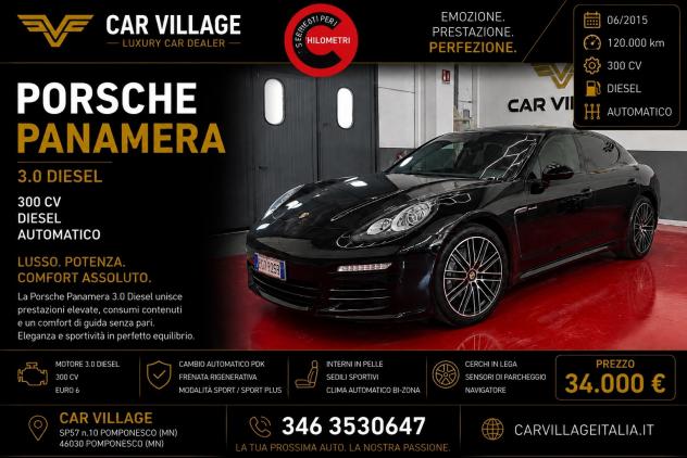 Porsche Panamera 3.0 Diesel Edition