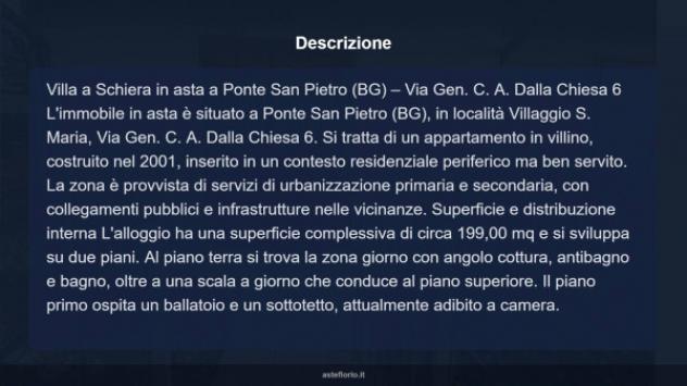 Immobile in asta di 199 m², box auto in vendita a Ponte San Pietro - Foto 12