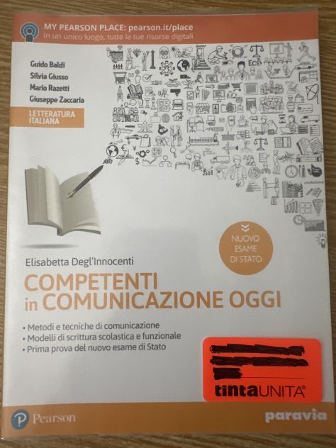 Letteratura italiana- competenti in comunicazione Oggi