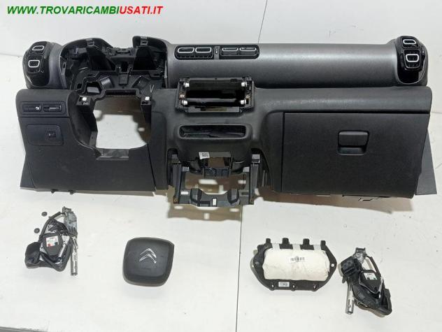 KIT AIRBAG COMPLETO DI ACCESSORI
AIR VOLANTE ,AIR PASSAGGERO , 2 CINTURE SPINA GIALLA
98311795XX - 98311772XX - 9827184880 - 98118757CY 999-U1560640 C