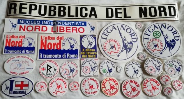 Volantino Lega Lombarda - Lega Nord Umberto Bossi a Legnano - Foto 2