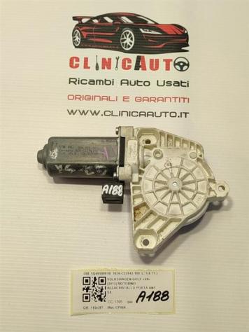 MOTORINO ALZAVETRO ANTERIORE SINISTRO VOLKSWAGEN Golf 7 Berlina 5Q4959801B 1036-C22942-100 (12)