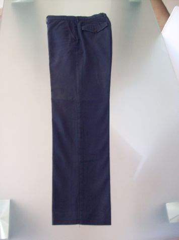 Pantalone Benetton 100% Cotone colore Blù Taglia50 - Foto 3