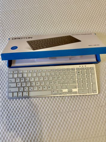 Tastiera Wireless OMOTON KB162 – Nuova Mai Usata – Layout Italiano - Foto 3