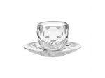 6 tazzine con piattino linea Venice Guzzini NUOVE