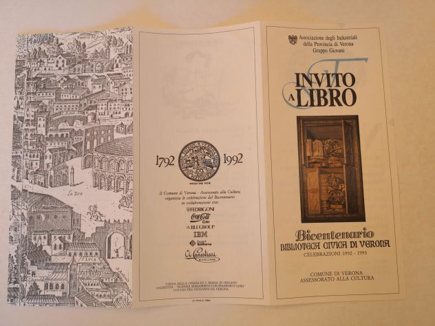 Libro "INVITO a LIBRO" storia del Bicentenario della biblioteca Civica di Verona - Foto 6