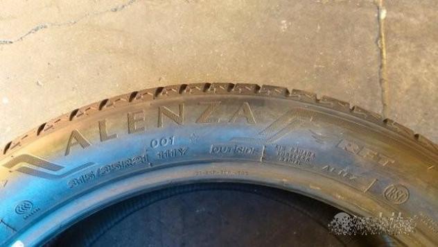 2 gomme 315 35 21 bridgestone rft a95 - Foto 6