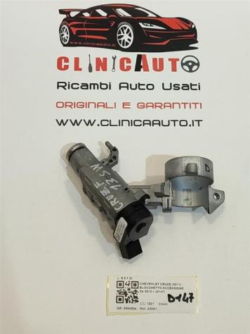 BLOCCHETTO ACCENSIONE CHEVROLET Cruze Berlina Z20S1 (09)