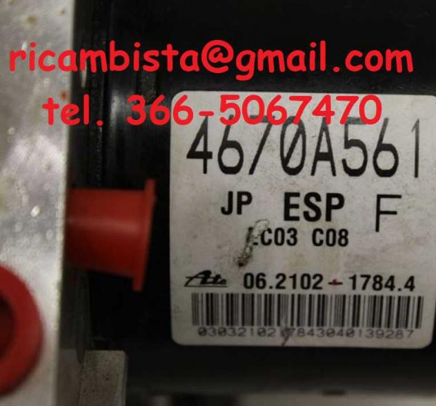06.2109-5811.3 Mitsubishi Lancer gruppo ABS pompa centralina