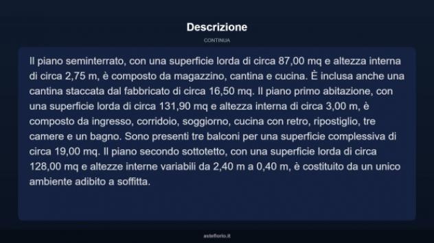 Immobile in asta di 248 m² con più di 5 locali e box auto in vendita a Montottone - Foto 17