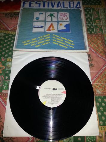 UN VINILE IN OTTIME CONDIZIONI,COMPLETO,ORIGINALE,33 GIRI:"FESTIVAL'84"(1984)STA - Foto 2
