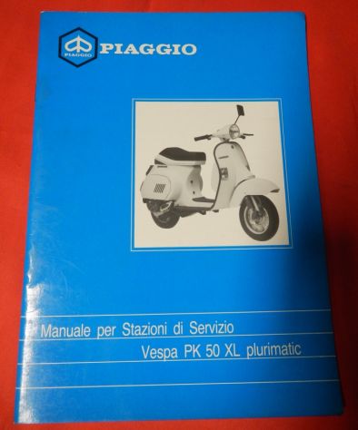 Manuale per stazioni di servizio Piaggio Vespa PK 50 XL plurimatic