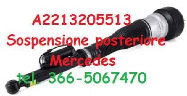 A2213205513 Sospensione posteriore Mercedes - Foto 2