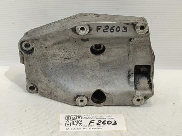SUPPORTO MOTORE FIAT Ducato 5° Serie 504004161 F1AE0481D diesel 2287 (0614)