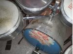 Batteria vintage METALLO marca DAVOLI modello "BREAK 72" - RARISSIMA - anno 1972