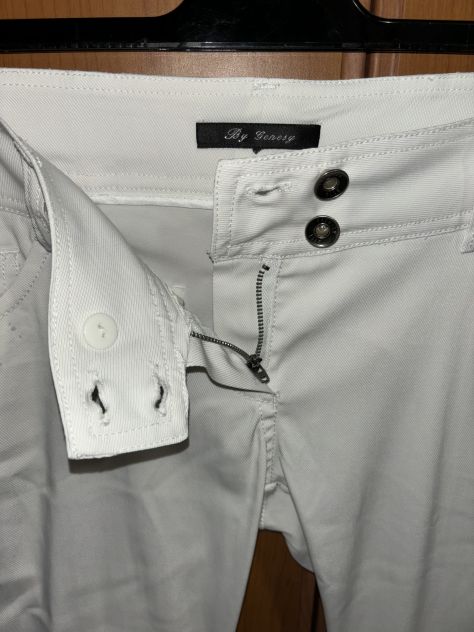 PANTALONI IN OTTIME CONDIZIONI,DA DONNA,ESTIVI,ORIGINALI MARCA”BY GENESY”LEGGERI - Foto 8