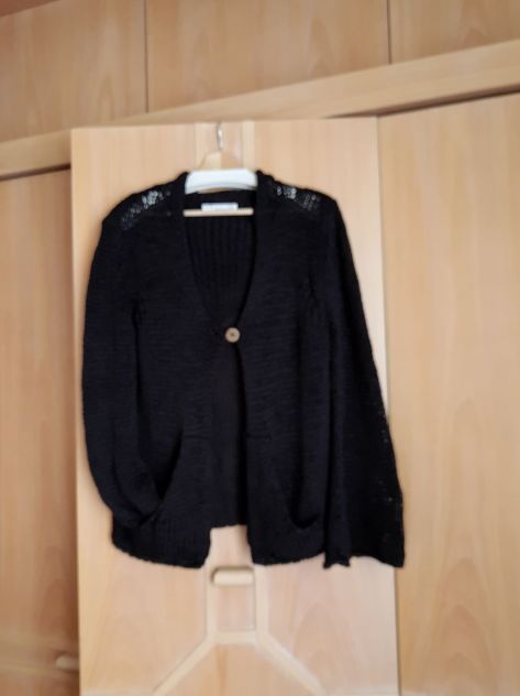 CARDIGAN CON CAPPUCCIO IN COTONE - Foto 8