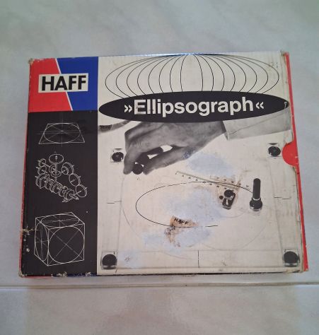 Ellipsograph HAFF modello Nr. 97, strumento di disegno tecnico di precisione di - Foto 3