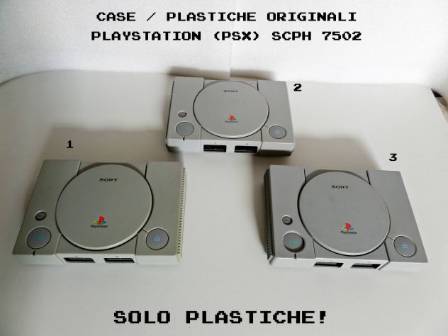 Case, Plastiche Playstation FAT mod. SCPH 7502