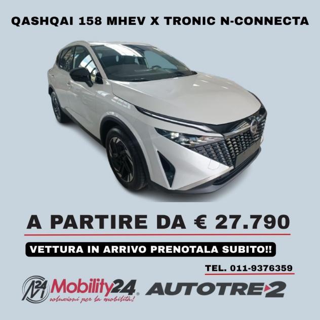 Nissan Qashqai Qashqai 1.3 mhev N-Connecta 2wd 158cv xtronic DA € 27790 !!